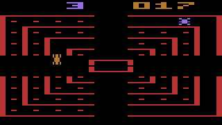 Screenshot Thumbnail / Media File 1 for Dodge 'Em - Dodger Cars (Head On) (1980) (Atari, Carla Meninsky - Sears) (CX2637 - 49-75158) [fixed]